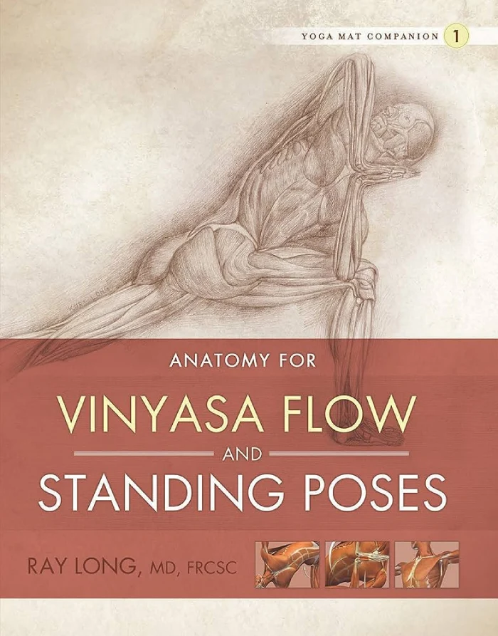 Anatomy for Vinyasa Flow and Standing Poses book cover