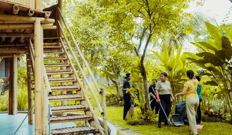 Other areas at World Peace Yoga School, Bisma, Ubud