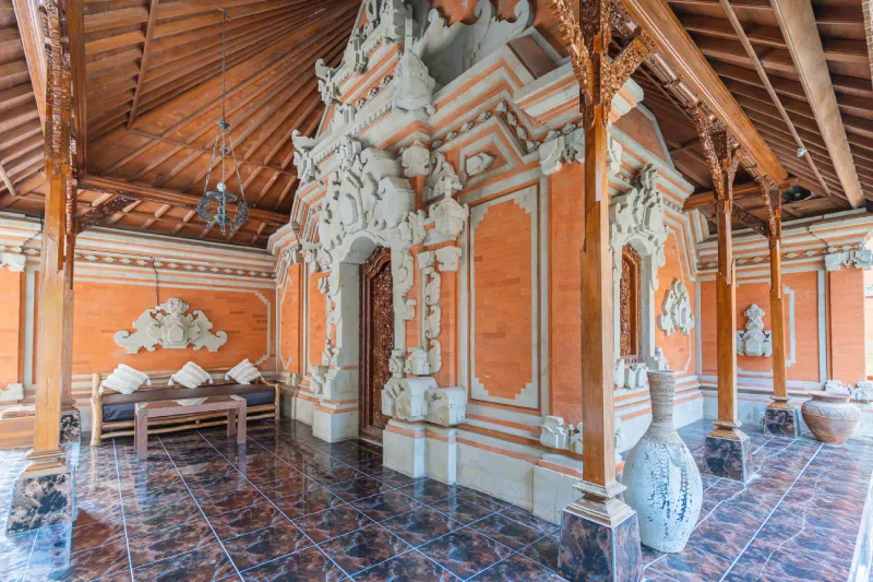 The school premises at World Peace Yoga School, Samadhi Yoga Ashram, Bali