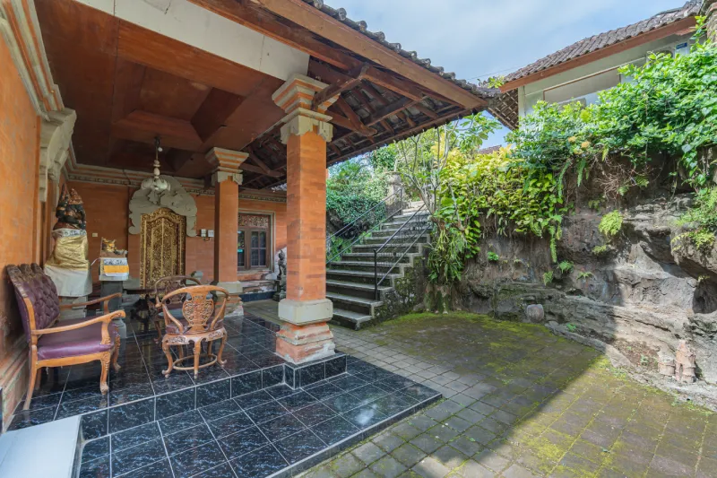 The school premises at World Peace Yoga School, Samadhi Yoga Ashram, Bali