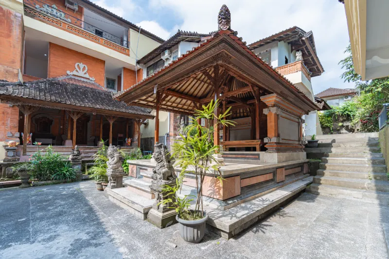 The school premises at World Peace Yoga School, Samadhi Yoga Ashram, Bali